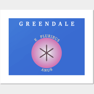 Greendale E Pluribus Anus Posters and Art